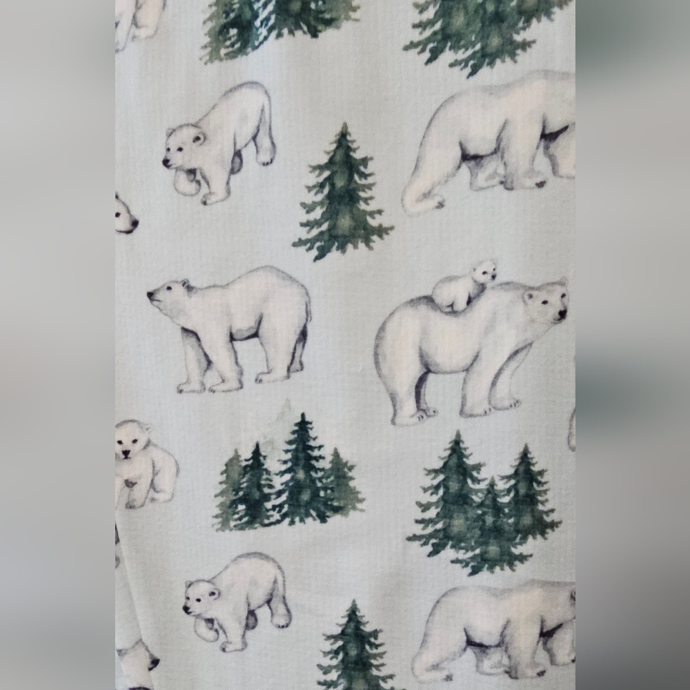Polar Bear Print Pajamas - Picture 3 of 4